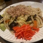 居酒屋のむず - 焼きうどん（418円）