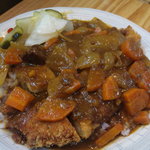 カレーショップ 真寿舎 - カツカレー