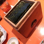 上野藪そば - 焼き海苔