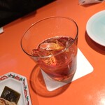 上野藪そば - 梅酒