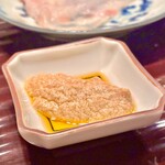 多仁本 - 鮟肝ポン酢　堪りませんな