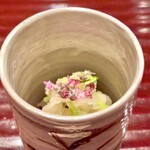 多仁本 - 箸休めに海鼠のみぞれ酢和え