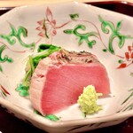 多仁本 - 炙って更に美味しく、この旨そうな事！ブルゴーニュのロゼと