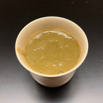 徳ㇵ本也 - 蟹味噌　下には蟹の身が