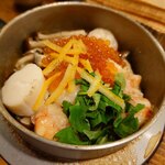 釜めし菜時記 さき亭 - 海老三色釜めし