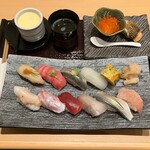 鮨 つかたに - 上おまかせにぎり