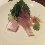 居酒屋がんこ - ヒラス刺し