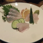 居酒屋がんこ - ヒラメ刺し