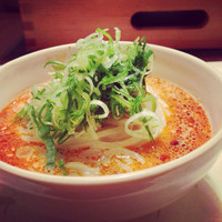豆乳とんしゃぶ 寅太郎 - 〆の中華麺 豚骨胡麻ダレのつけ麺は絶品過ぎてヤバい！これ目的で食べに行っても間違いないです。