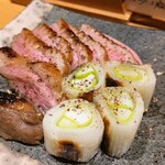 凛 - 合鴨山椒焼き　￥1,050