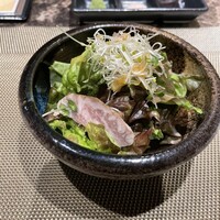 名駅 鉄板焼き 森本Ｘ Premium - ローストビーフサラダ