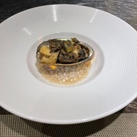 名駅 鉄板焼き 森本Ｘ Premium - 鮑