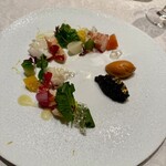 グリルうかい - オマール海老とキャビアのサラダ