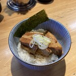 支那そば なかじま - 角煮ごはん