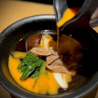 鉄板焼 にし田 - 仙台牛のすき焼き仕立て