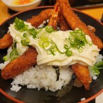 魚河岸料理 ざこば - 海老カツ丼