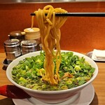 麺や太華 - 中華そば + ネギ増し