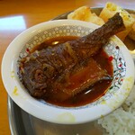 インディアン・レストラン　ロタ - 魚とナスのカレー