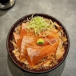 Ramen Break Beats - ワサビ田サーモンの限定ごはん¥600