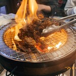 高千穂 鶏の炭火焼き - 