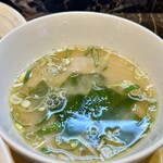 金太郎 - アラの味噌汁付き