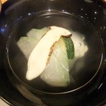 飛鳥荘 - 松茸入りのお吸い物