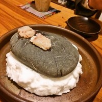 ほむら - 活タコの酒盗漬け焼き