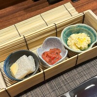 串揚げとワイン Ohana 北浜店  - 前菜3種