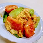 町中華 たいちゃん - トマトと卵の炒め物