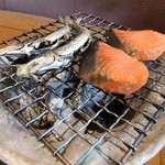 飛鳥荘 - 朝食の一部