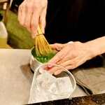 ティールームたかはし - 抹茶ミルク