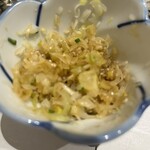 寿司・割烹 鈴政 - アジ用のネギだれ