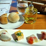 カステルモーラ - 前菜５種の盛り合わせ