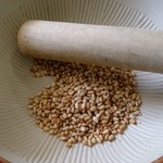 Shoujinan - 小進庵 ＠南葛西 大もり蕎麦に添えられるすりごまセット
