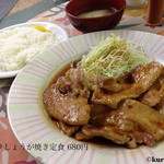 ほらふき男爵 - 豚バラしょうが焼き定食680円☆（第三回投稿分①）