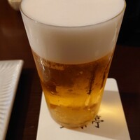 里葉亭 - 生ビール