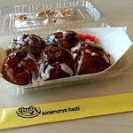 粉もん屋八 - 料理写真:ソースたこ焼き