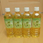 ディオ - 緑茶 500ml (税抜)33円×４本 (2025.02.28)