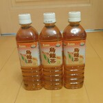 ディオ - ウーロン茶 500ml (税抜)33円×３本 (2025.02.28)