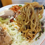 ハイパーファットン - 限定キムチ〜ナ。混ぜ合わせたら想像を遥かに超える美味しさでした！