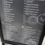 THE PATH COFFEE & BAR - メニュー