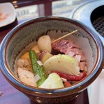 叙々苑 名古屋栄店 - 壺の中