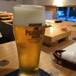 Keyaki Doori Umibare - 海晴れ　生ビール