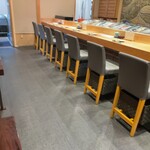 すし処 やま幸 - カウンター席