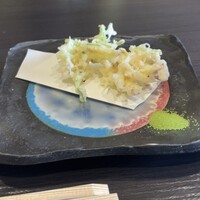 すし処 やま幸 - 白魚のかき揚げ