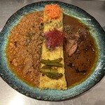 スパイシーカリーハウス 銀座半月 - 