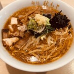 麺処 秋もと - 味噌（1,350円）＋大盛り（150円）