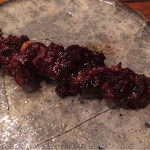 鶏一途 - 追加。背肝（２８０円）。