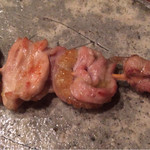 鶏一途 - おまかせ５種。せせり。