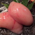 鶏一途 - 白子。